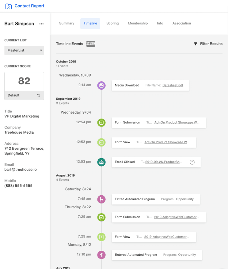 Act-On Marketing Automation